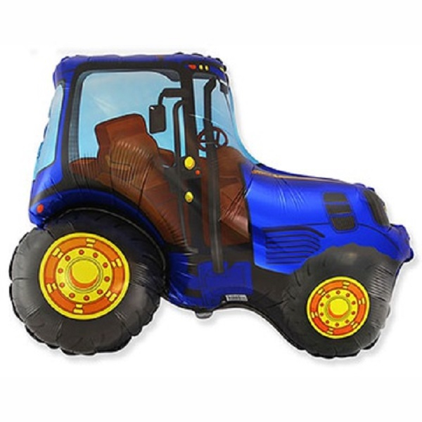 Шар Фигура, Трактор (синий) / Tractor (в упаковке)
