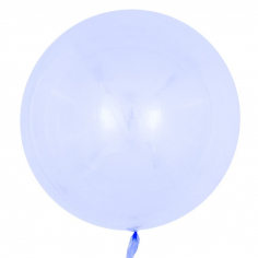 Шар Сфера 3D, Deco Bubble, Сиреневый, Кристалл (в упаковке)