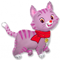 Шар Фигура, Мой милый котенок (розовый) / Lovely Cat (в упаковке)